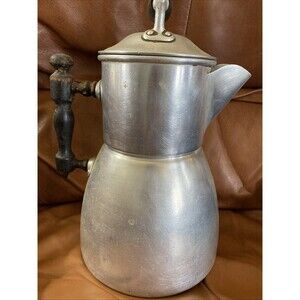 Antique WEAR EVER , June 10, 1902 Coffee Pot